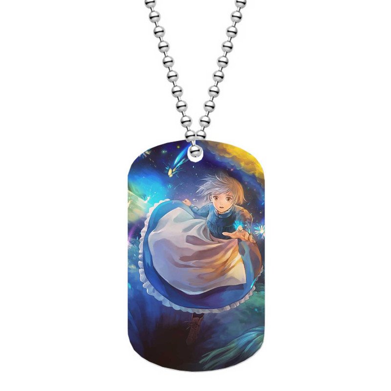 Zavstyle Sophie How s Moving castle Dog Tag Military Stainless Steel
