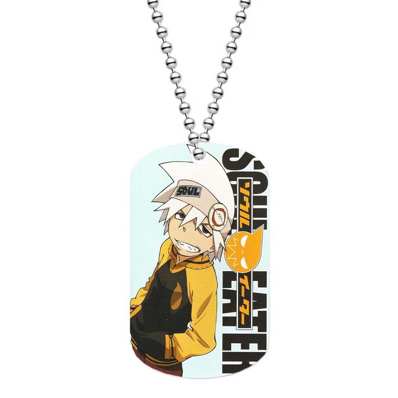 Zavstyle Soul Eater Dog Tag Military Stainless Steel