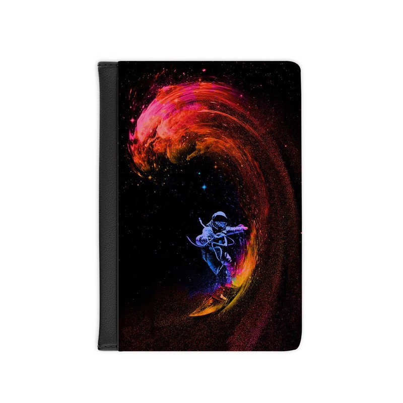 Zavstyle Space Surfing Galaxy Passport Cover