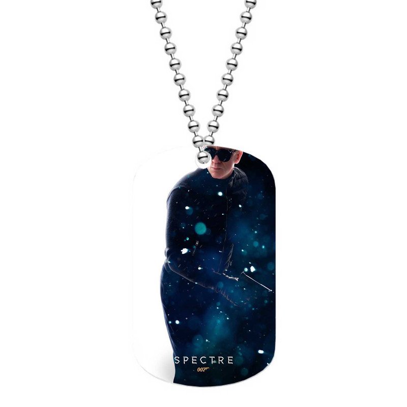 Zavstyle Spectre 007 James Bond 2015 Dog Tag Military Stainless Steel