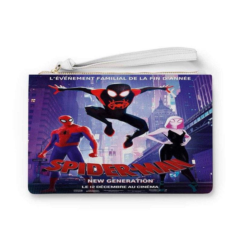 Zavstyle Spider Man Into The Spider Verse Marvel Clutch Bag