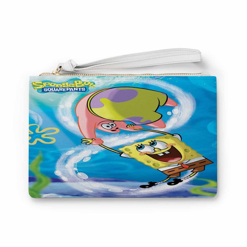 Zavstyle Sponge Bob Square Pants Tv Series Clutch Bag