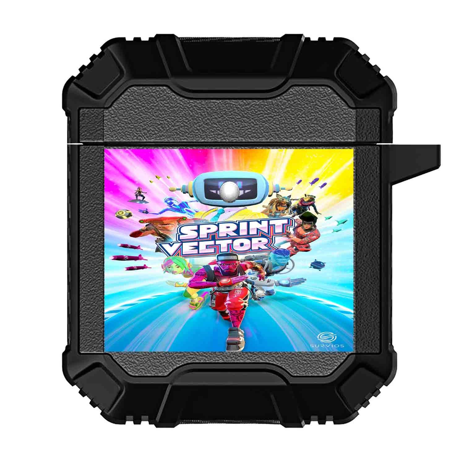 Zavstyle Sprint Vector AirPods Case Shockproof