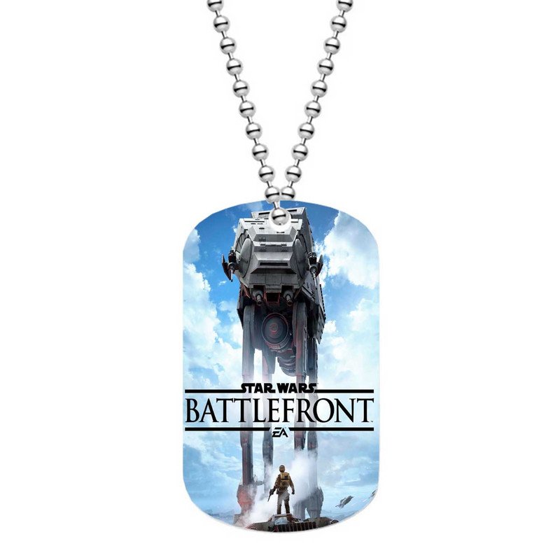 Zavstyle Star Wars Battlefront Games Dog Tag Military Stainless Steel