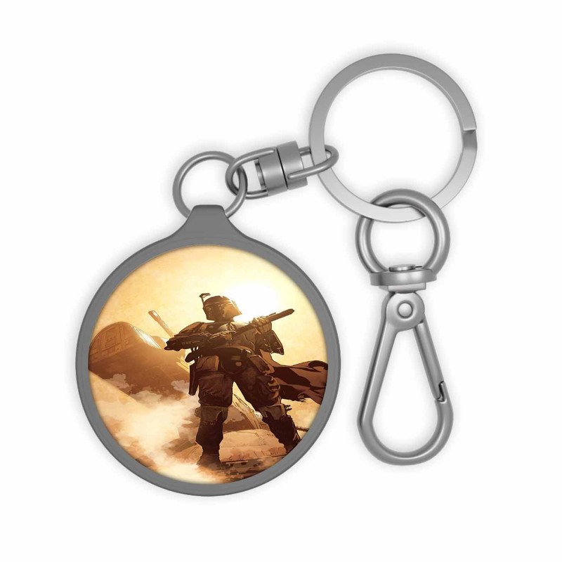 Zavstyle Star Wars Boba Fett Keyring Tag Accessories