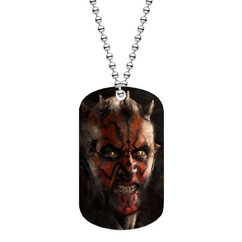 Zavstyle Star Wars Darth Maul Dog Tag Military Stainless Steel