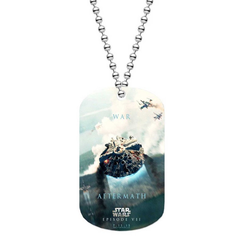 Zavstyle Star Wars Episode 7 War Aftermath Dog Tag Military Stainless Steel