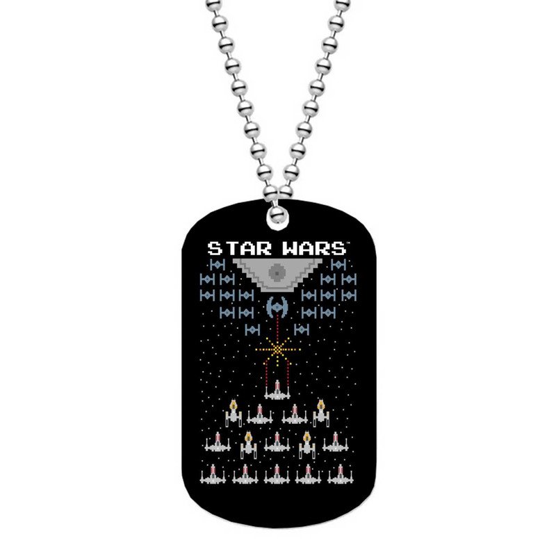 Zavstyle Star Wars Game 8 Bit Dog Tag Military Stainless Steel