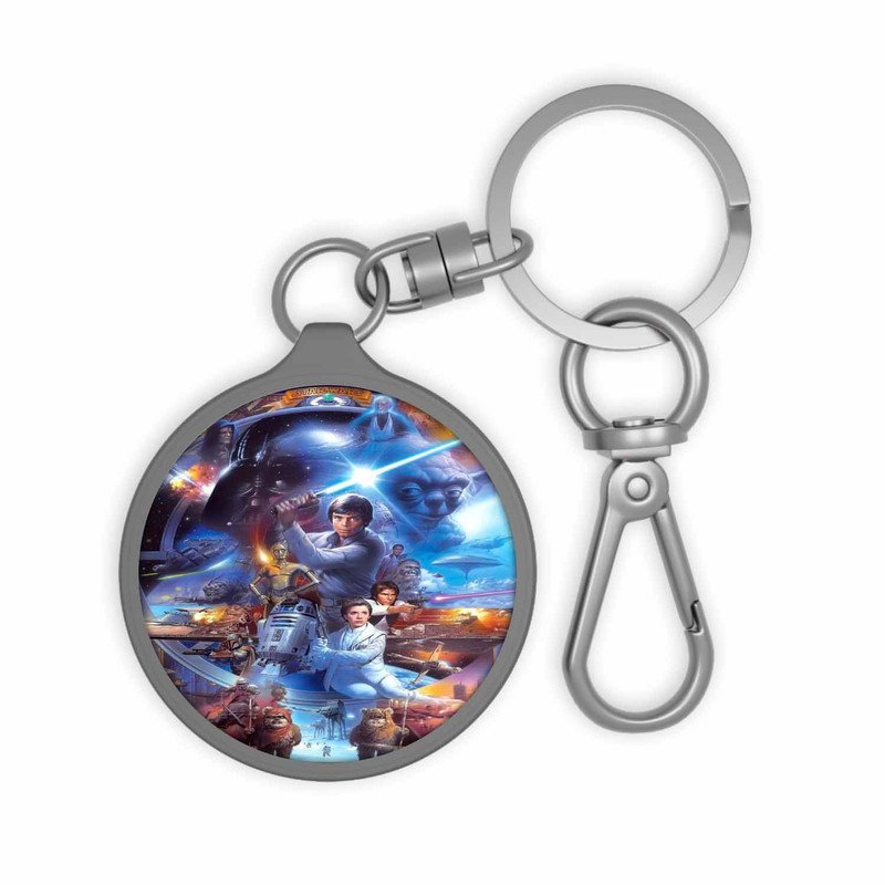 Zavstyle Star Wars Print Keyring Tag Accessories