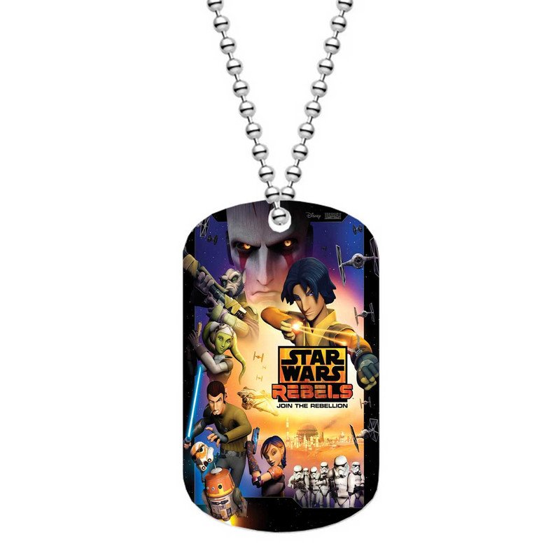 Zavstyle Star Wars Rebels Characters Dog Tag Military Stainless Steel