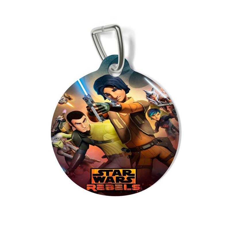 Zavstyle Star Wars Rebels Light Gun Pet Tag