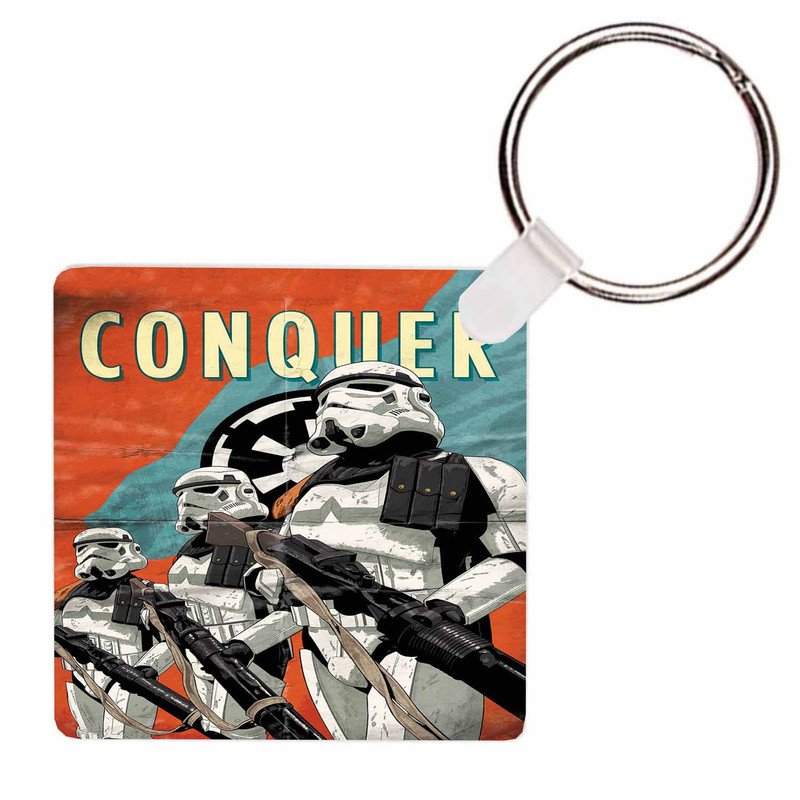 Zavstyle Star Wars Stormtrooper Conquer Keychain