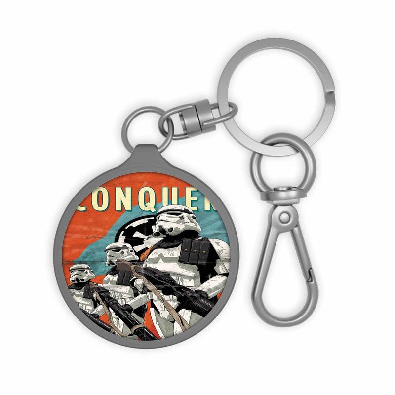 Zavstyle Star Wars Stormtrooper Conquer Keyring Tag Accessories