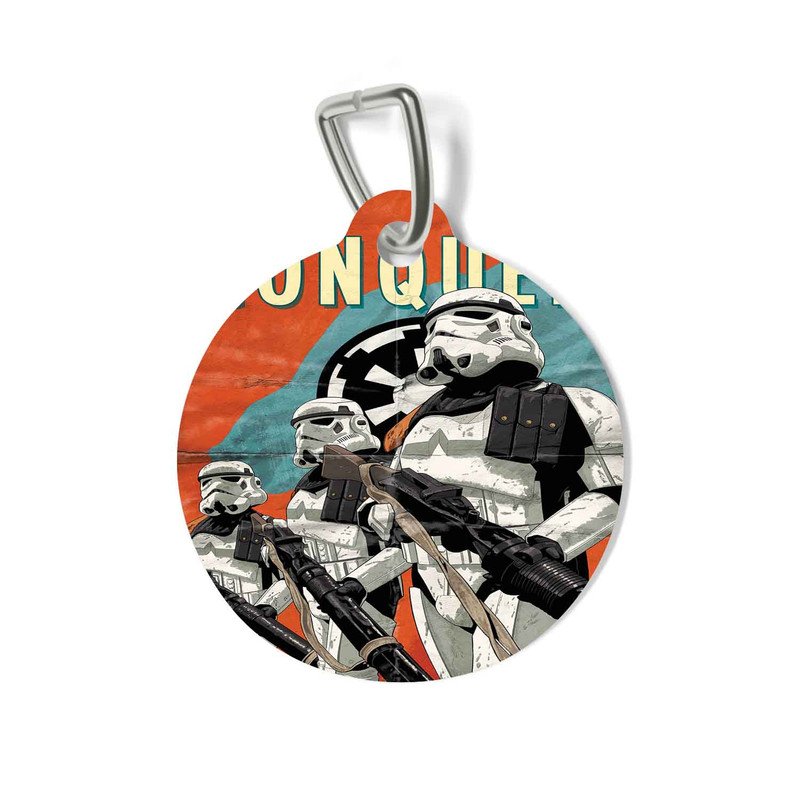 Zavstyle Star Wars Stormtrooper Conquer Pet Tag