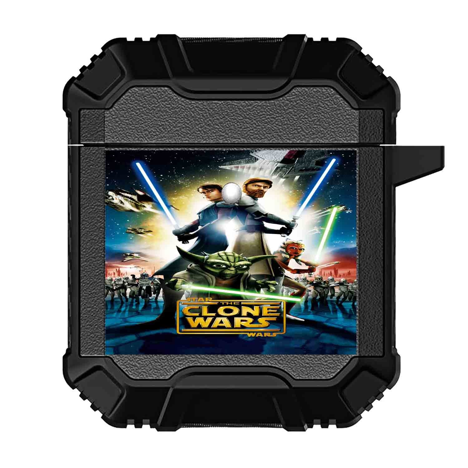 Zavstyle Star Wars The Clone Wars Characters AirPods Case Shockproof