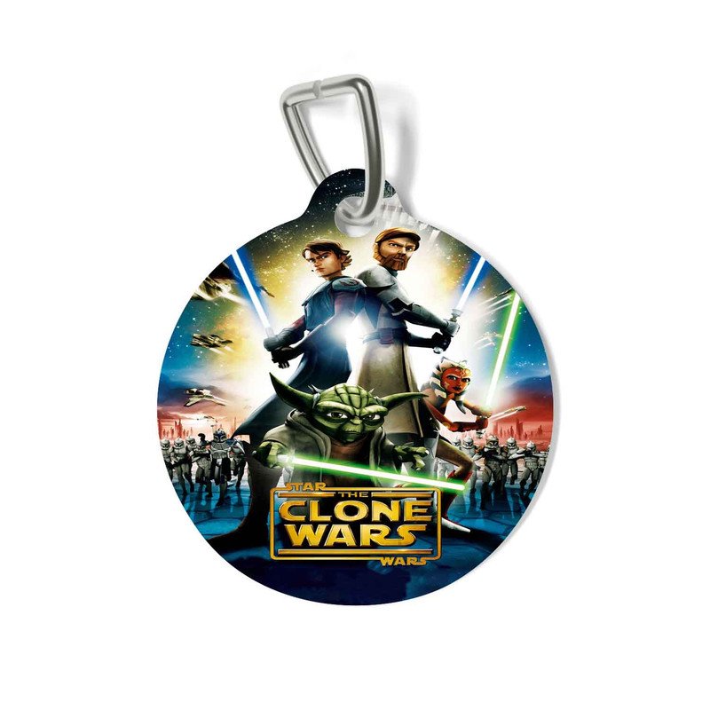 Zavstyle Star Wars The Clone Wars Characters Pet Tag