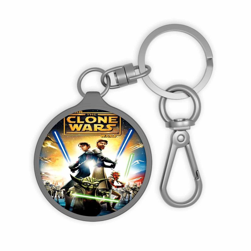 Zavstyle Star Wars The Clones Wars Light Sword Keyring Tag Accessories