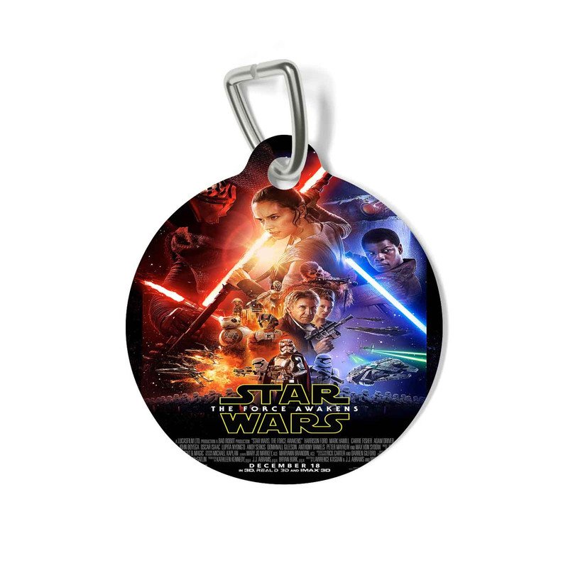 Zavstyle Star Wars The Force Awaken Pet Tag