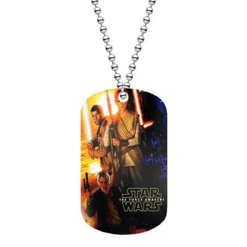 Zavstyle Star Wars The Force Awakens Print Dog Tag Military Stainless Steel