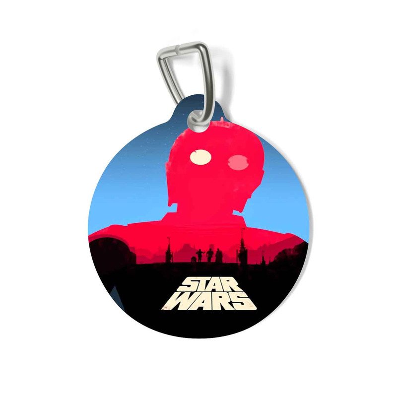 Zavstyle Star Wars Trilogy C P30 Pet Tag