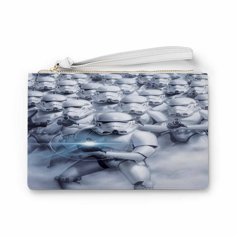 Zavstyle Stormtrooper Collage Clutch Bag