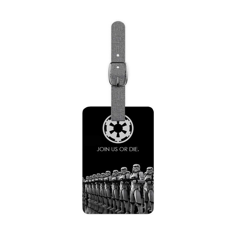Zavstyle Stormtrooper Join Us Or Die Star Wars Luggage Tag