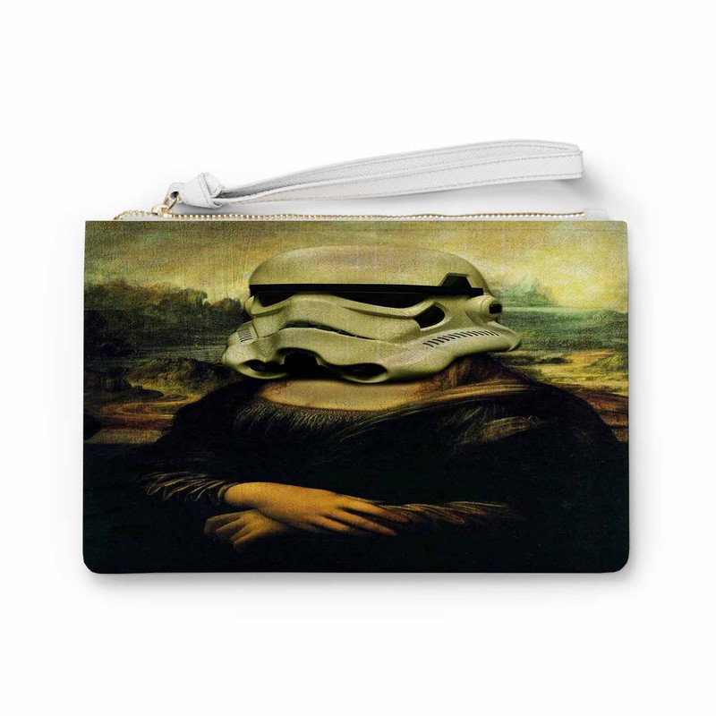 Zavstyle Stormtrooper Monalisa Clutch Bag