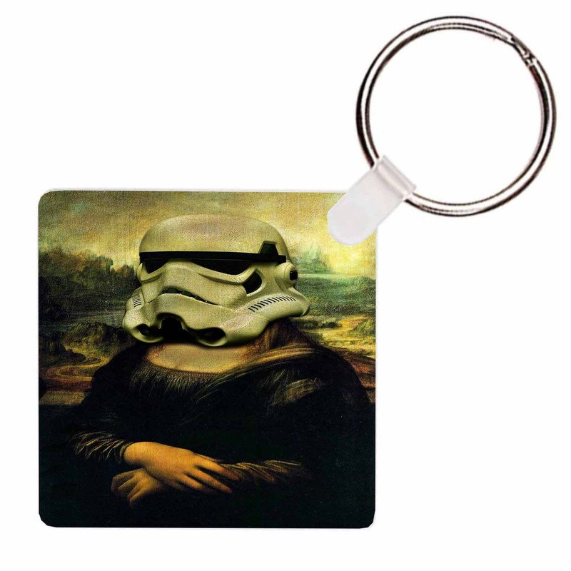 Zavstyle Stormtrooper Monalisa Keychain