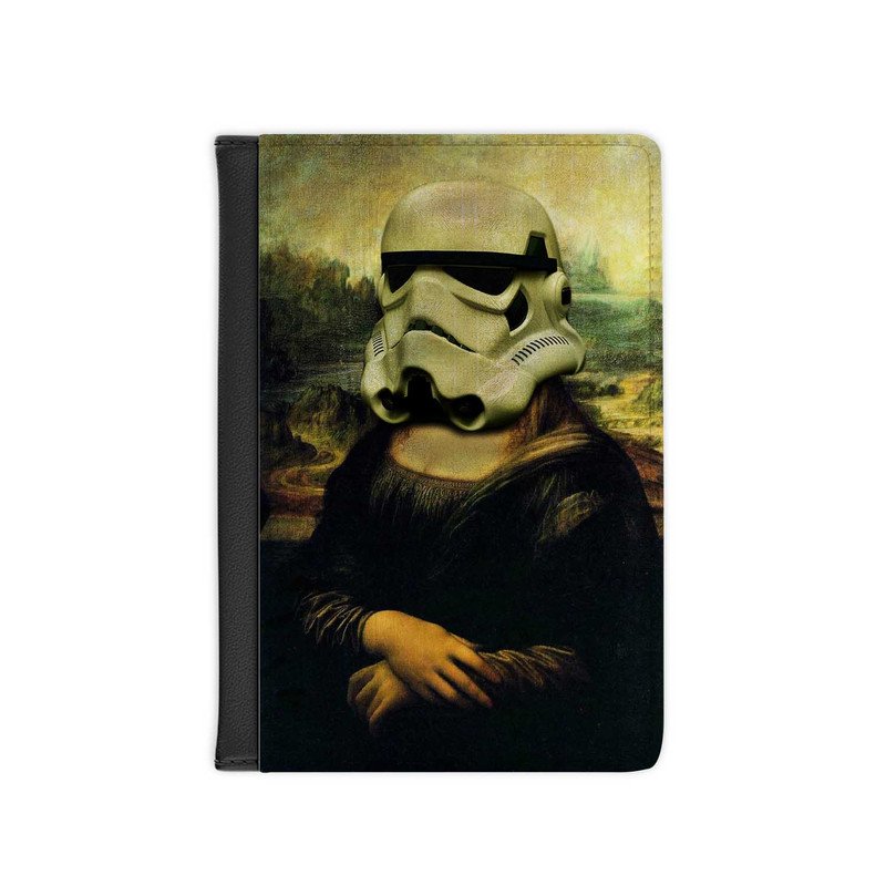 Zavstyle Stormtrooper Monalisa Passport Cover