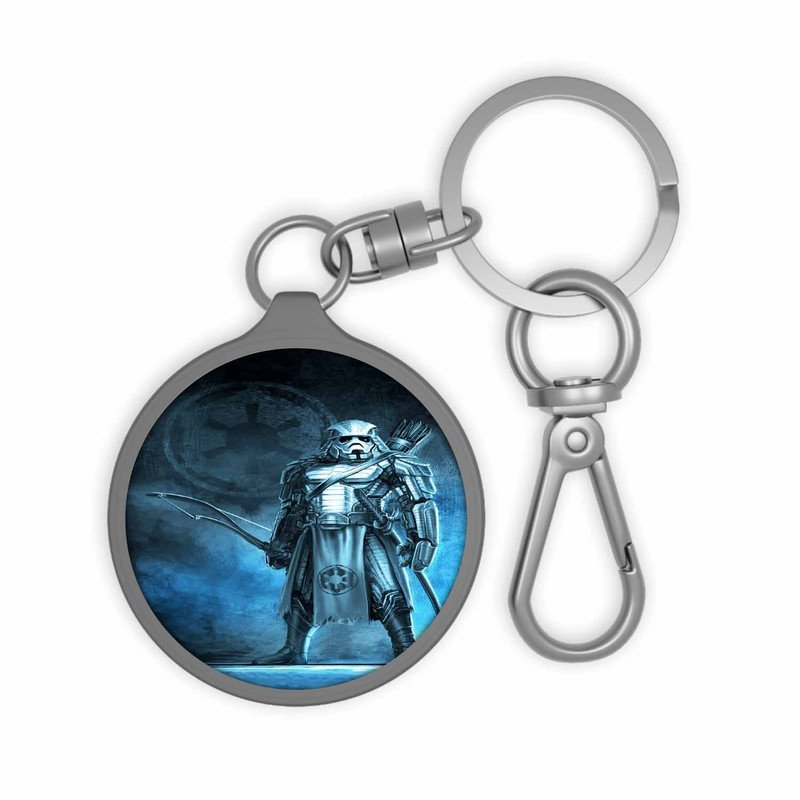Zavstyle Stormtrooper Samurai Keyring Tag Accessories