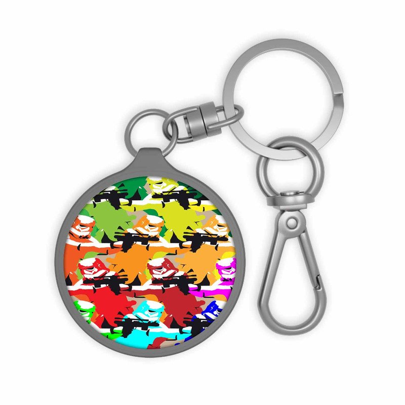 Zavstyle Stormtrooper Star Wars Collage Keyring Tag Accessories
