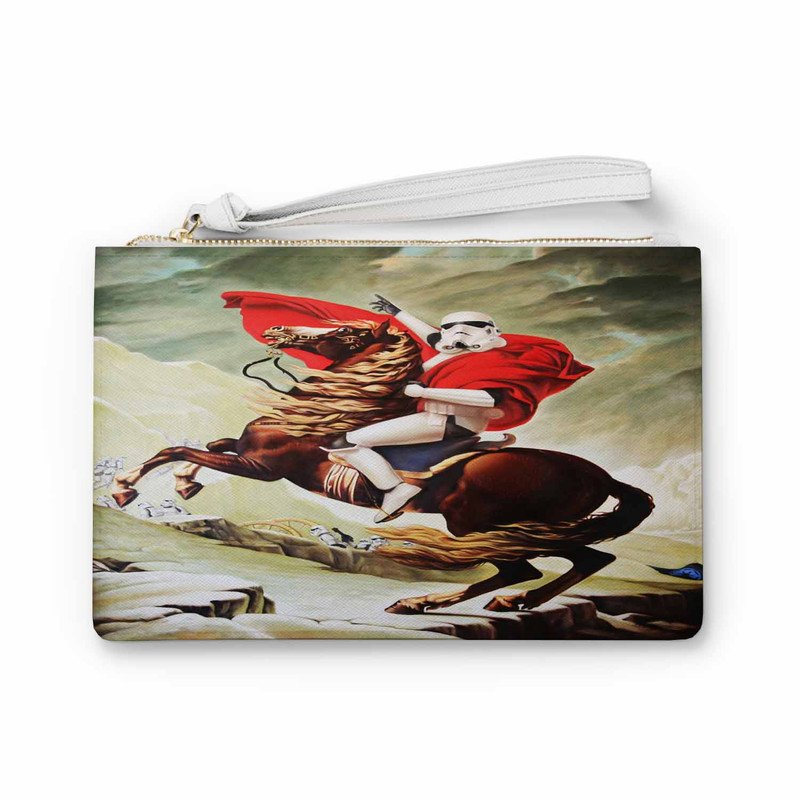 Zavstyle Stormtrooper Star Wars Napoleon Clutch Bag
