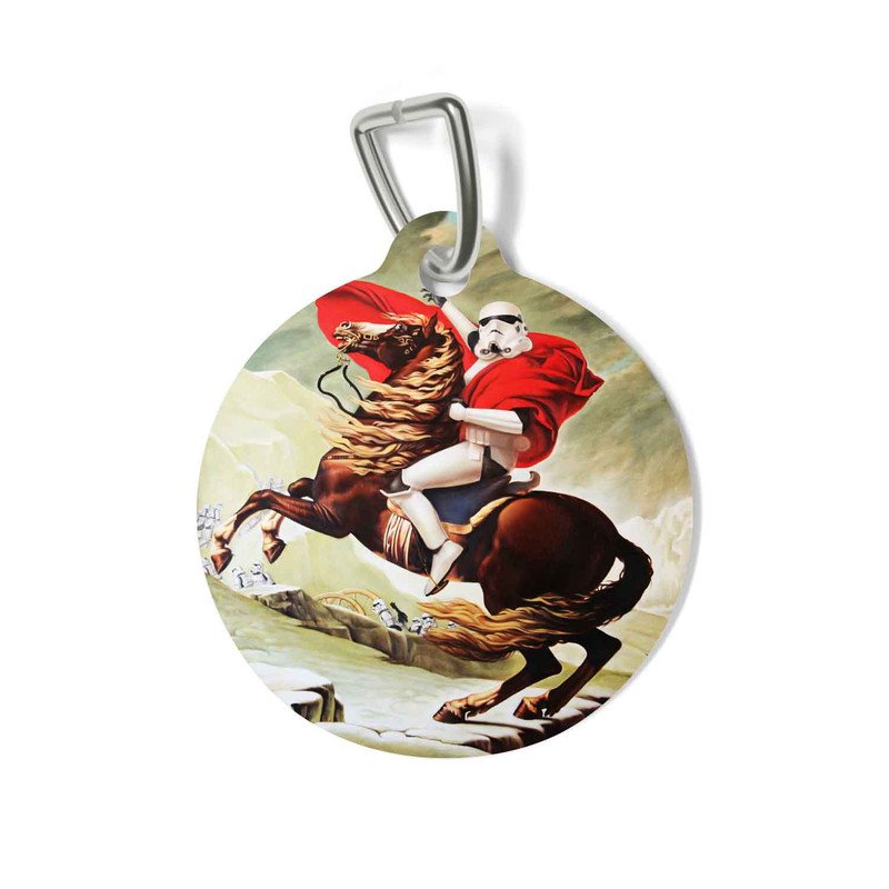 Zavstyle Stormtrooper Star Wars Napoleon Pet Tag