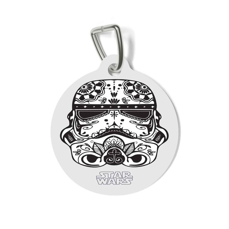 Zavstyle Stormtrooper Star Wars Print Pet Tag