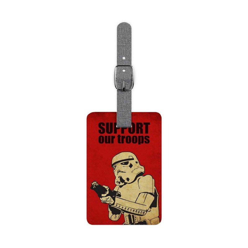 Zavstyle Stormtrooper Support Our Troops Luggage Tag