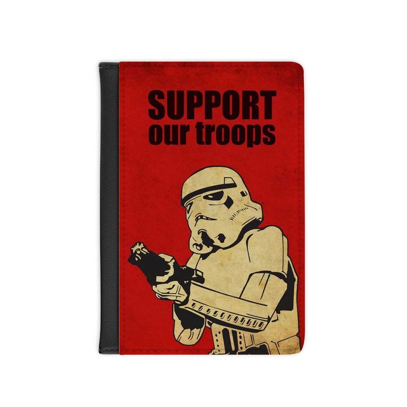 Zavstyle Stormtrooper Support Our Troops Passport Cover