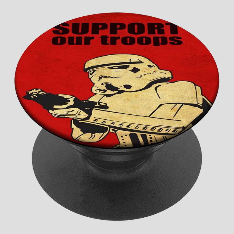 Zavstyle Stormtrooper Support Our Troops Pop able Phone Stands