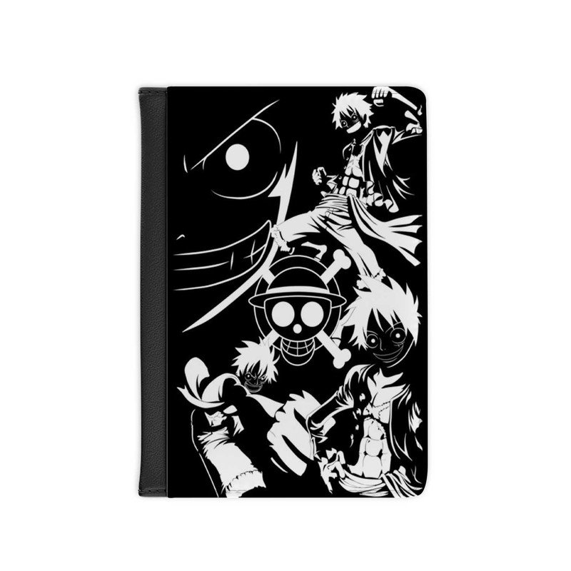 Zavstyle Straw Hat Pirates One Piece Passport Cover