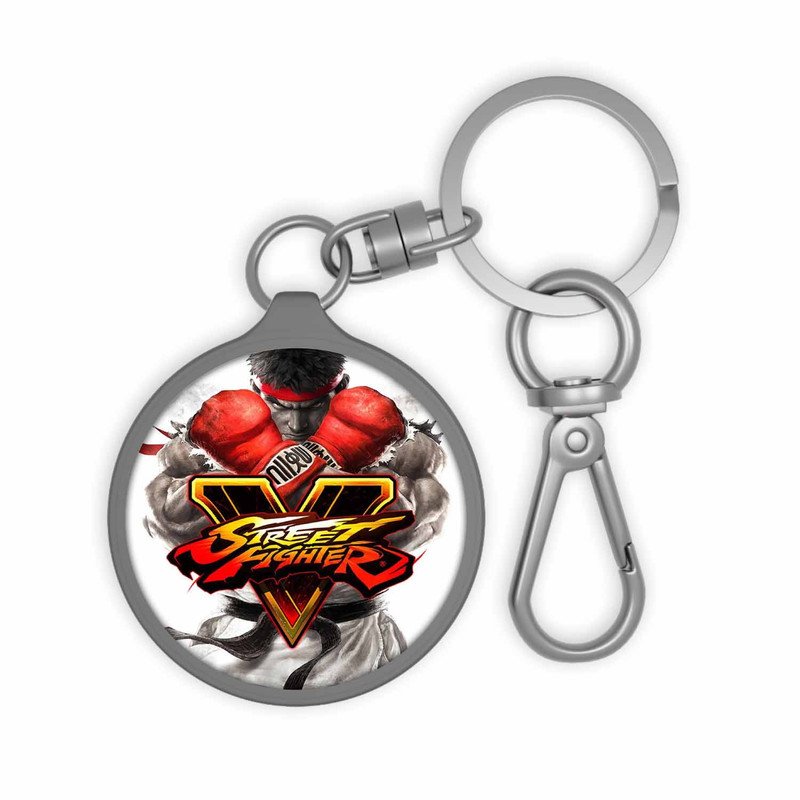 Zavstyle Street Fighter V Testando a Demo Keyring Tag Accessories