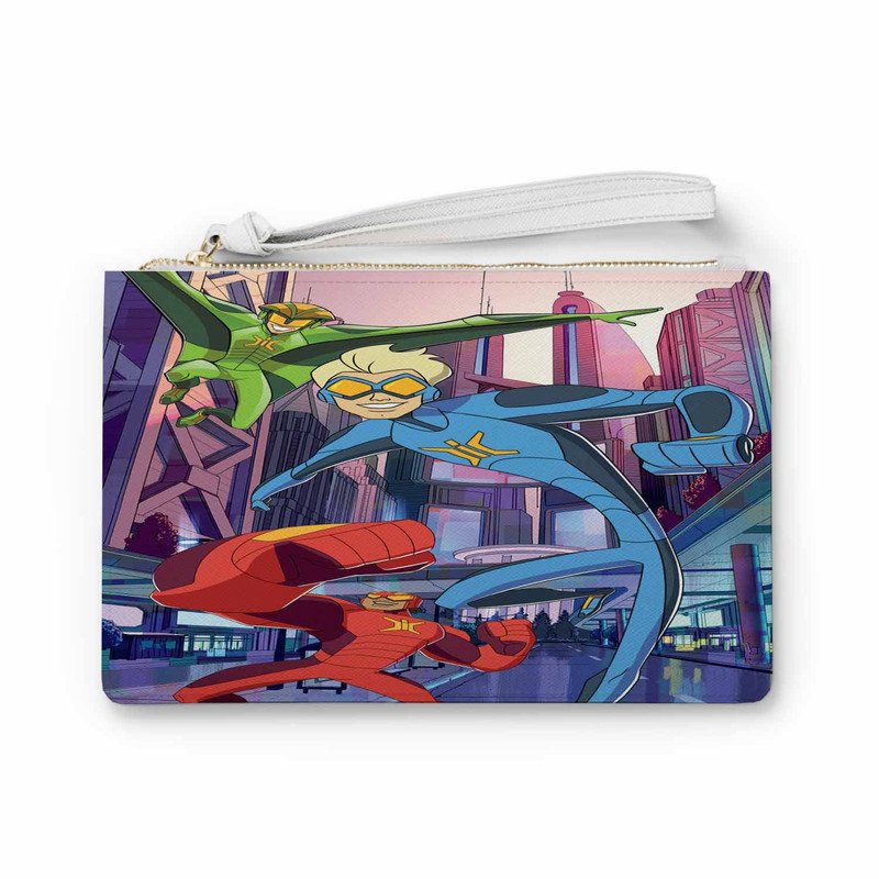 Zavstyle Stretch Armstrong The Flex Fighters Clutch Bag