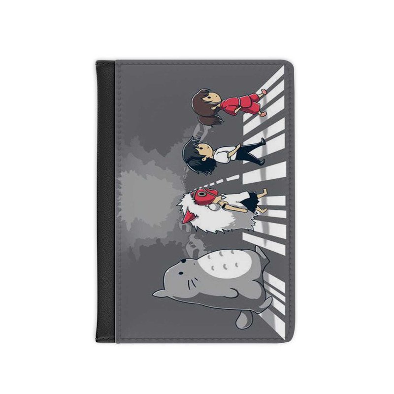 Zavstyle Studio Ghibli Abbey Road Passport Cover