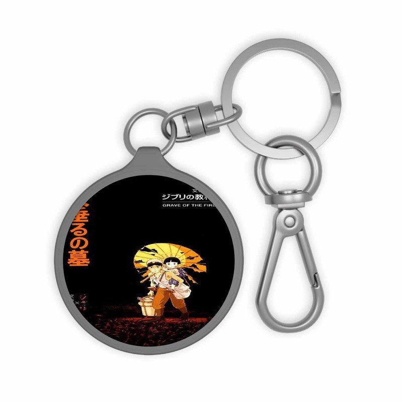 Zavstyle Studio Ghibli Grave of the Fireflies Keyring Tag Accessories