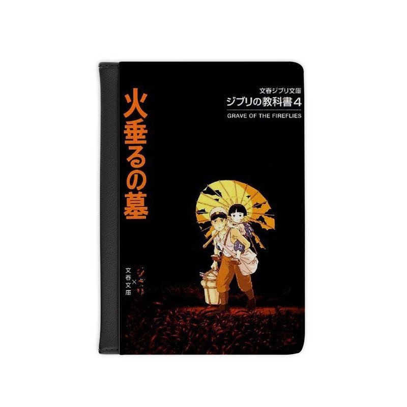 Zavstyle Studio Ghibli Grave of the Fireflies Passport Cover