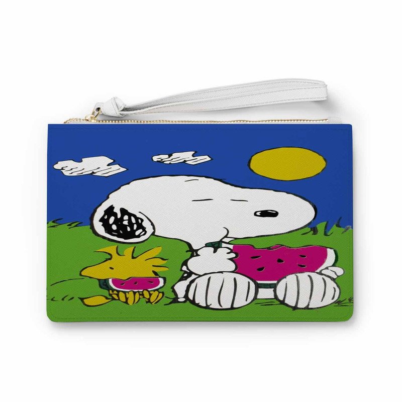 Zavstyle Summer Snoopy Woodstock Clutch Bag