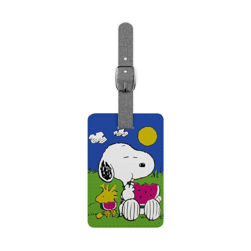 Zavstyle Summer Snoopy Woodstock Luggage Tag
