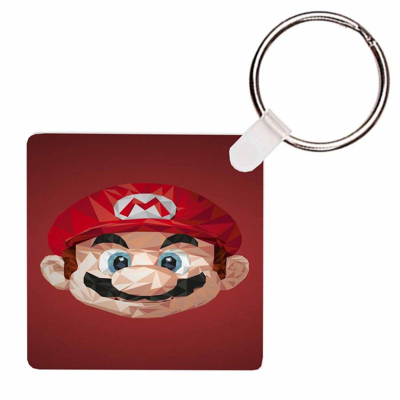 Zavstyle Super Mario Art Keychain