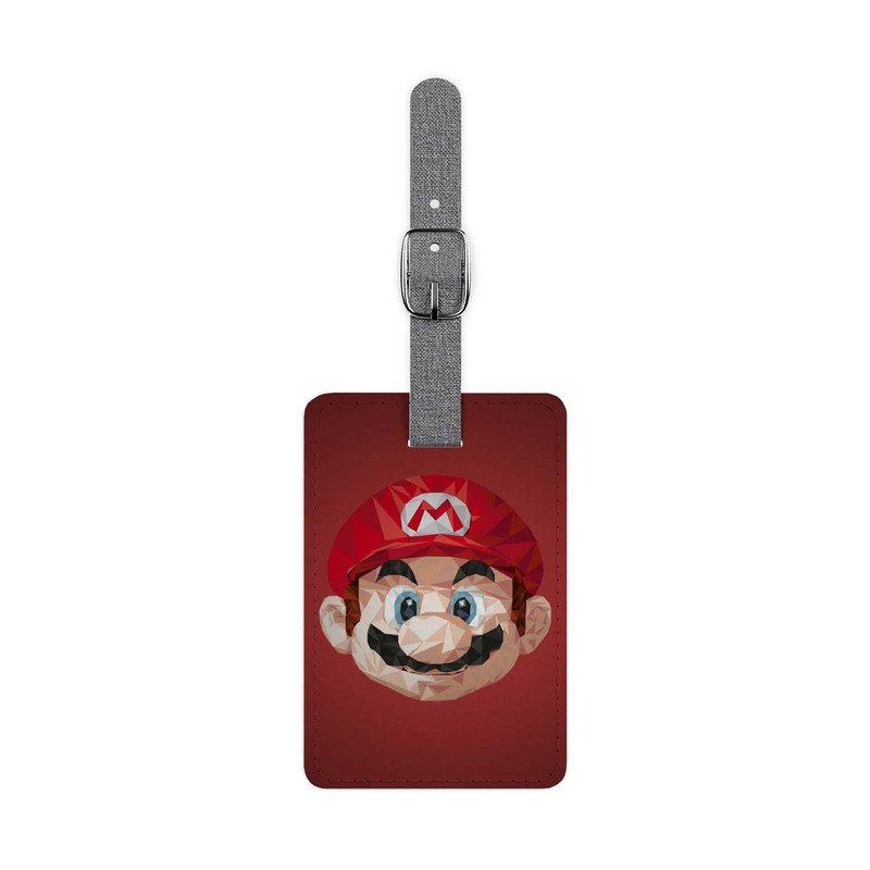 Zavstyle Super Mario Art Luggage Tag