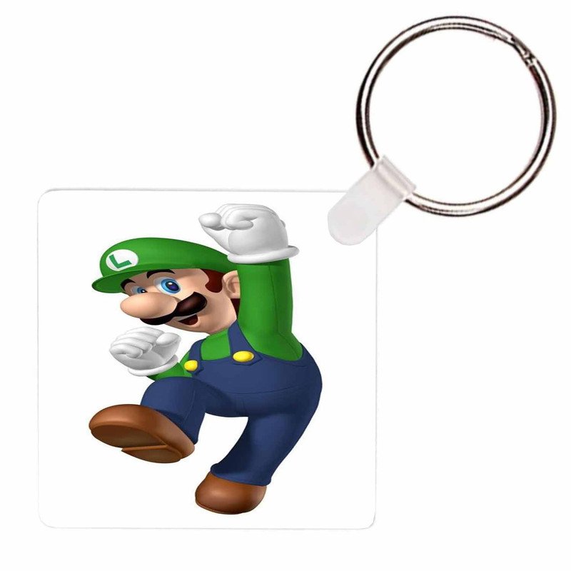 Zavstyle Super Mario Luigi Keychain