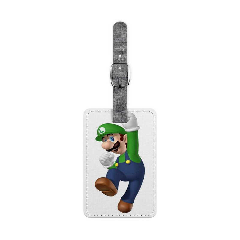 Zavstyle Super Mario Luigi Luggage Tag