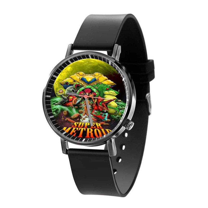 Zavstyle Super Metroid Art Quartz Watch
